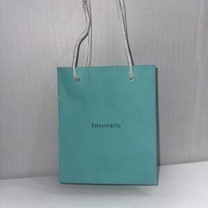 Tiffany & Co. Small Blue Paper Shopping Gift‎ Bag